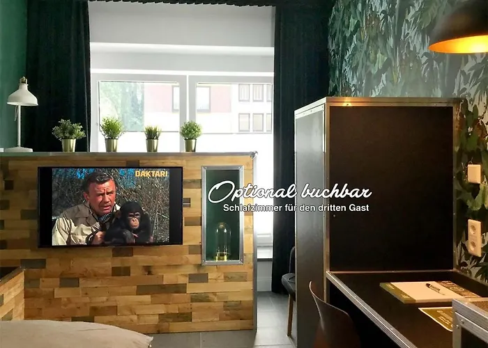 Mit Balkon, 2 Schlafzimmer, Nahe Centro & Arena 오버하우젠