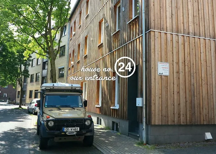 Mit Balkon, Ruhig & Zentral, Nahe Centro & Arena Lejlighed Oberhausen (North Rhine-Westphalia)